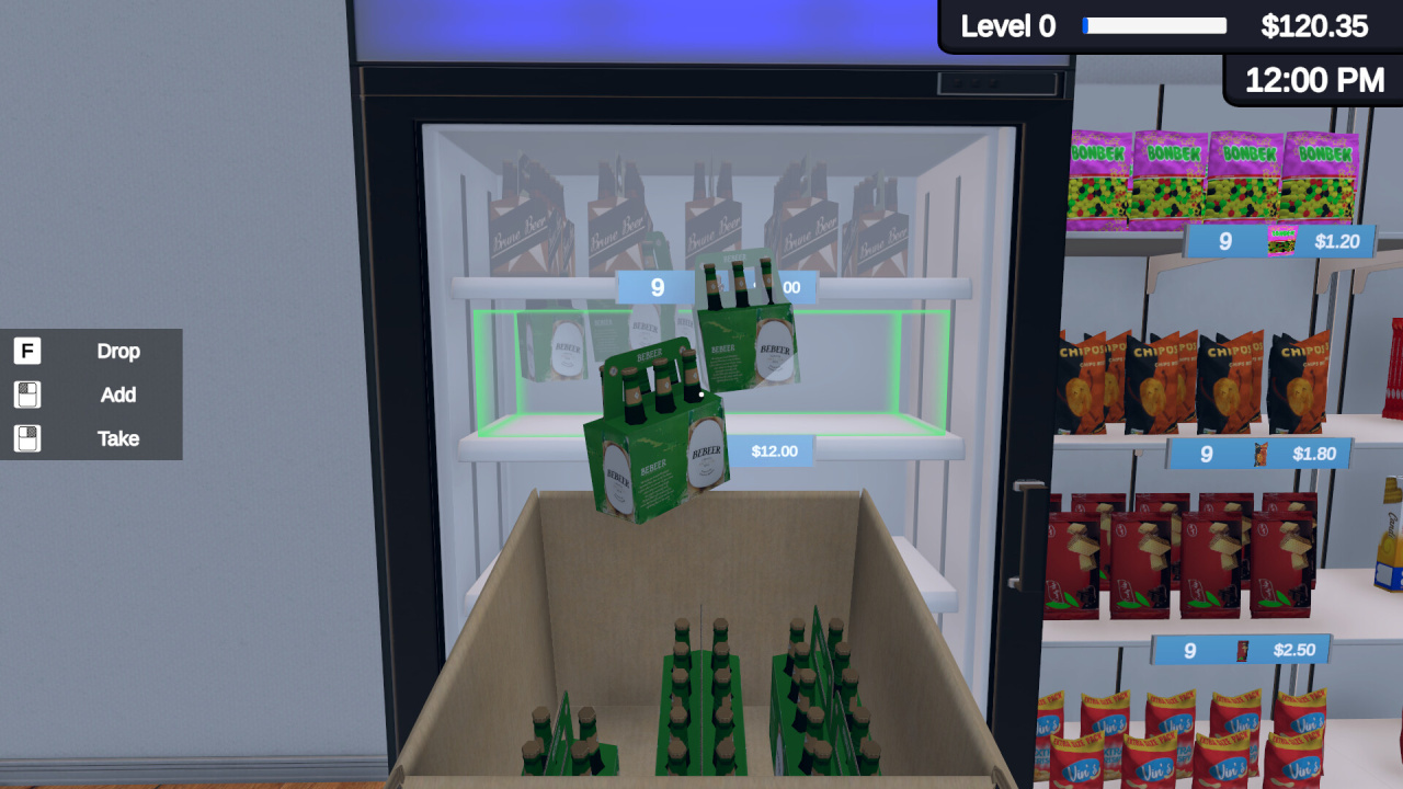 Screenshot #1 - Booze Shop Simulator