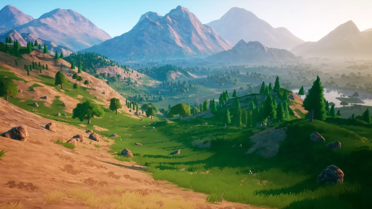 Screenshot #1 - Stylescape: Stylized Environment Kit