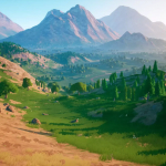 Screenshot #1 - Stylescape: Stylized Environment Kit