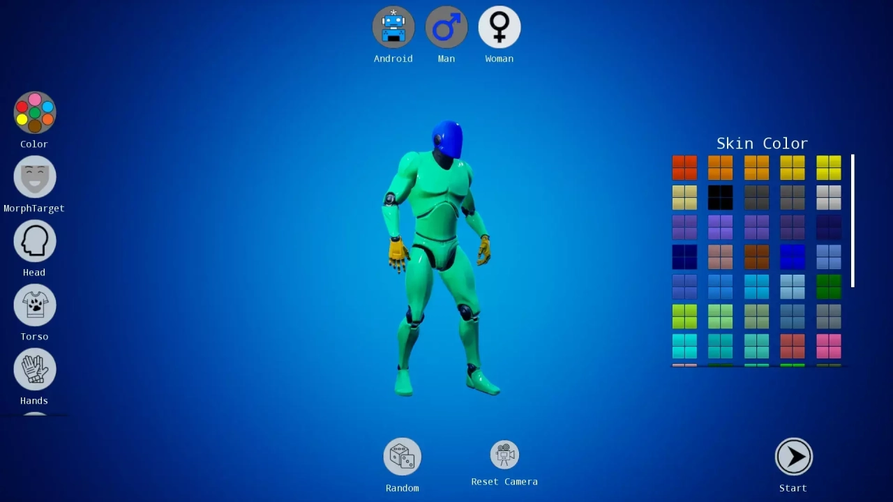 Screenshot #3 - Character Customization