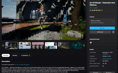 Art of Shader - Distortion and Glitches