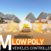 Low Poly Vehicles Controller