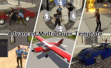 Advanced Multiplayer Game Template для Unity