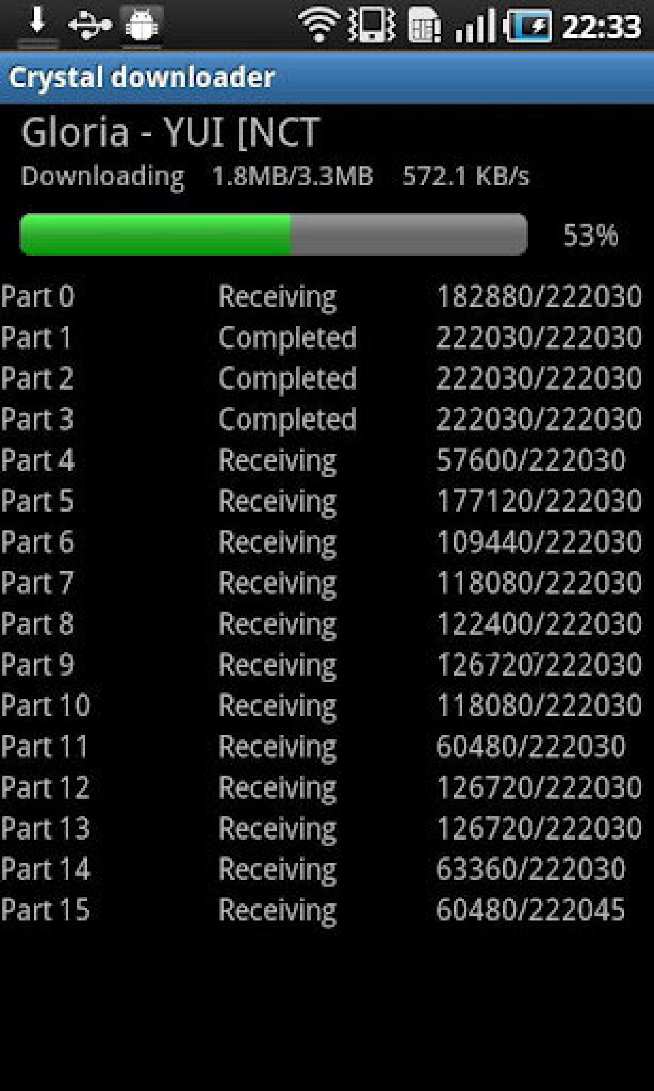 Screenshot #3 - CRYSTAL DOWNLOADER 1.2