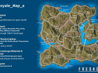 Screenshot #1 - Battle Royale Island Pack (Battle Royale, Battle Royale Buildings, Island)  UE5.0-5.1
