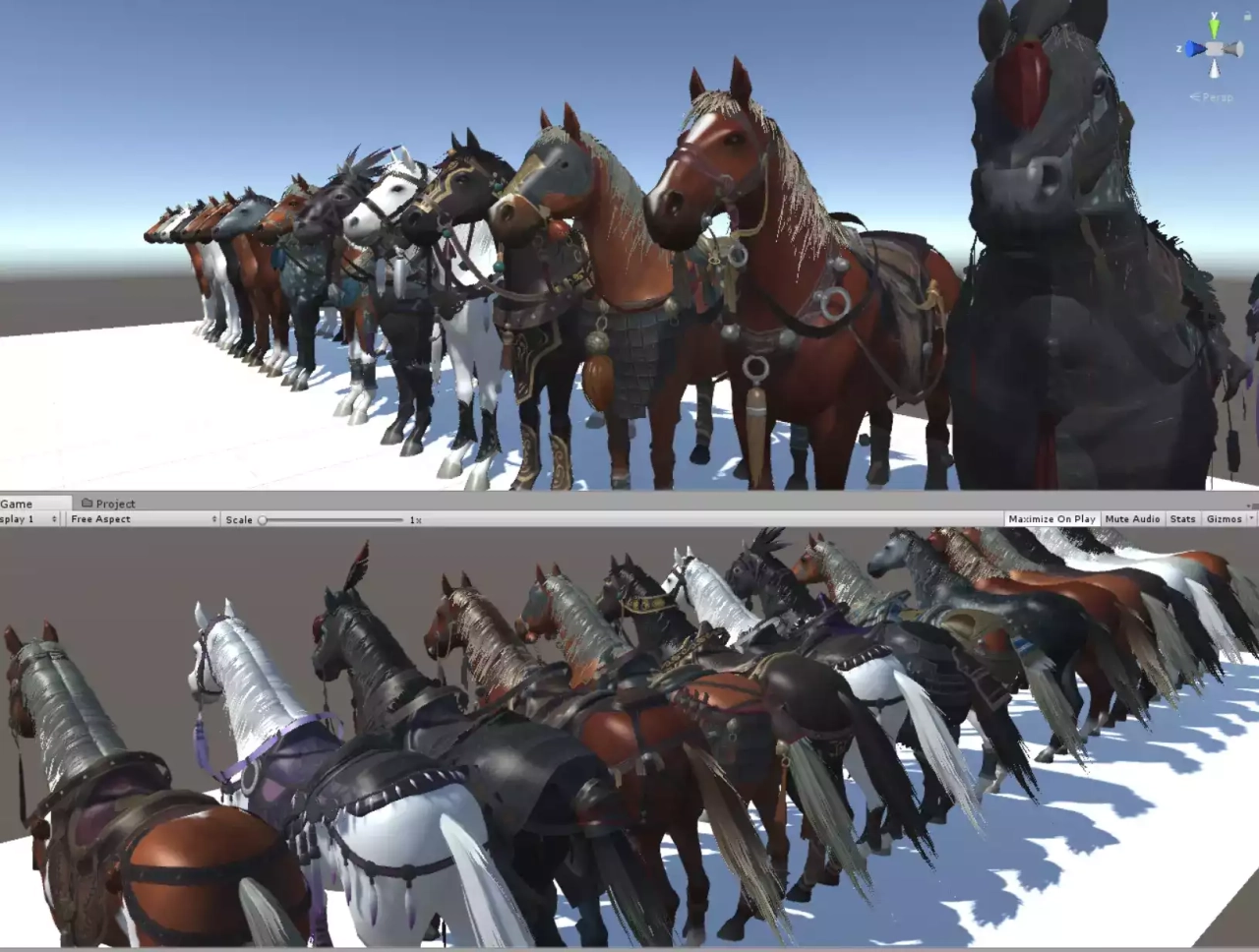 Screenshot #1 - War horses