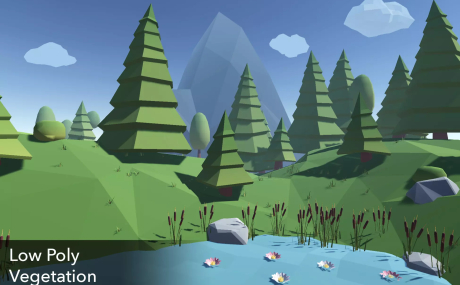 Low Poly Vegetation & Forest Pack