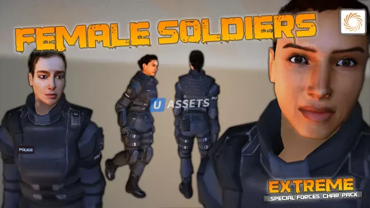 Screenshot #4 - Extreme Special Forces Character Pack