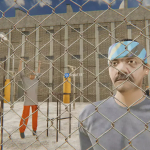 Screenshot #2 - Prison - big building, characters and props