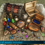 Screenshot #1 - Fantasy Treasure Loot Kit