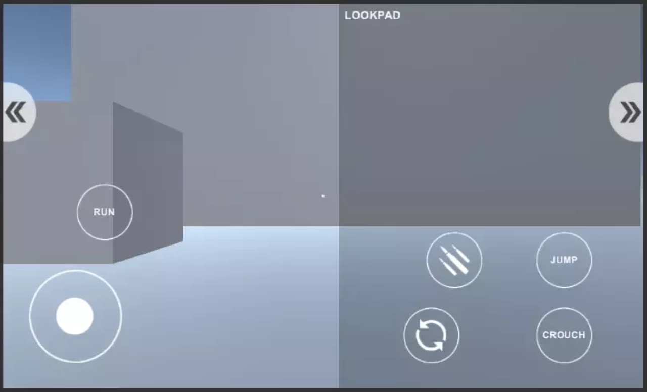 Screenshot #1 - MFPC - Mobile First Person Controller