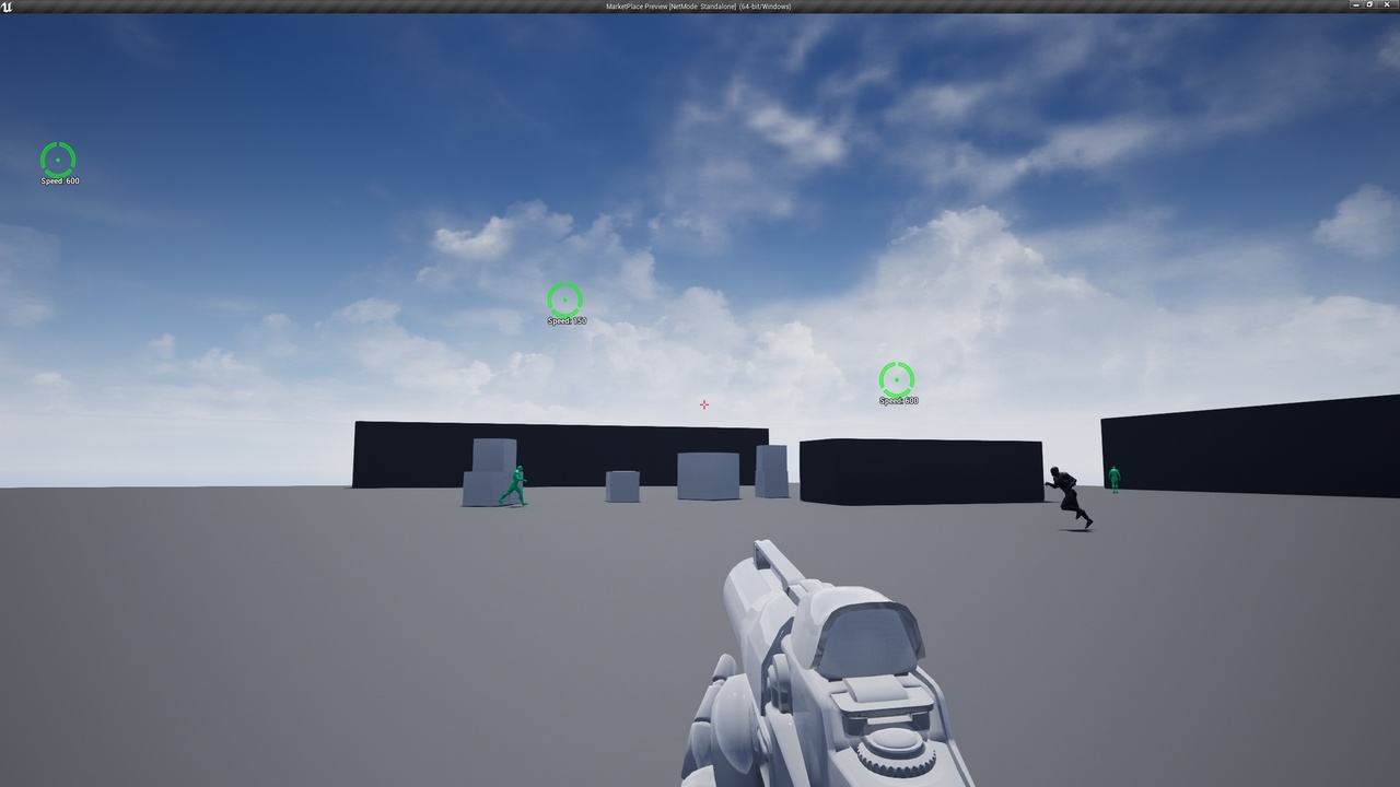 Screenshot #2 - Smart Shooting – NPC & Player Projectile Target Prediction & Ballistic System v1.1.0 (5.7)