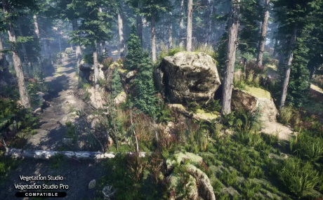 Mountain Trees - Dynamic Nature