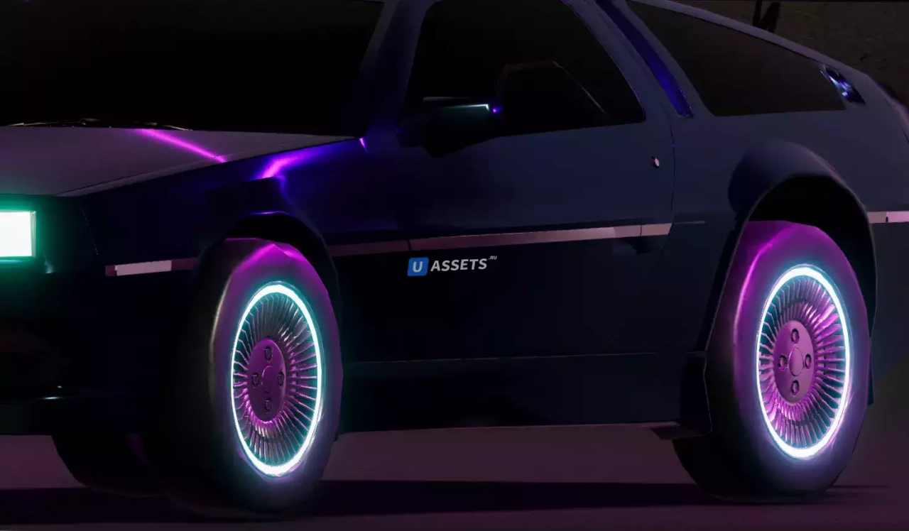 Screenshot #2 - Cyberpunk Sports Car