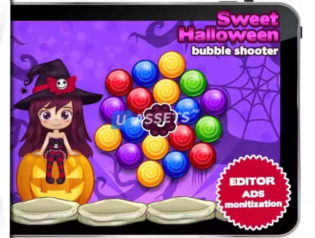 Screenshot #1 - Bubble Shooter Match 3 Complete Project v1.1