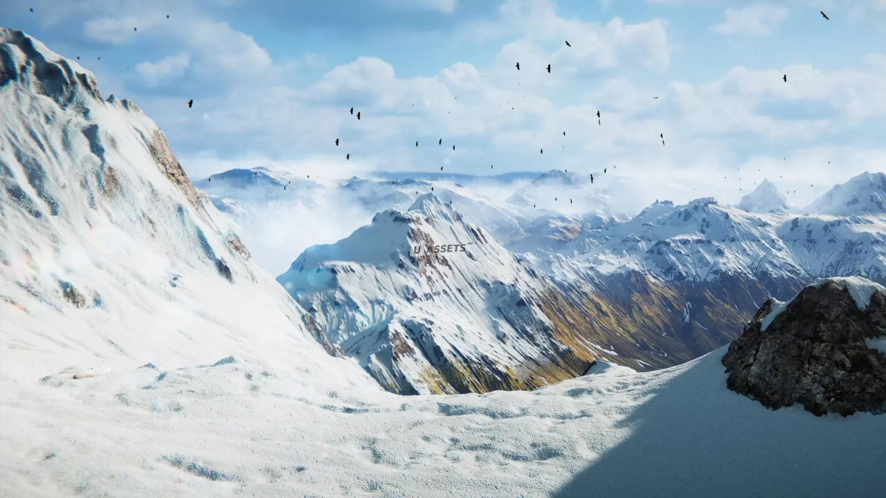 Screenshot #2 - Mountain River Valley Environment