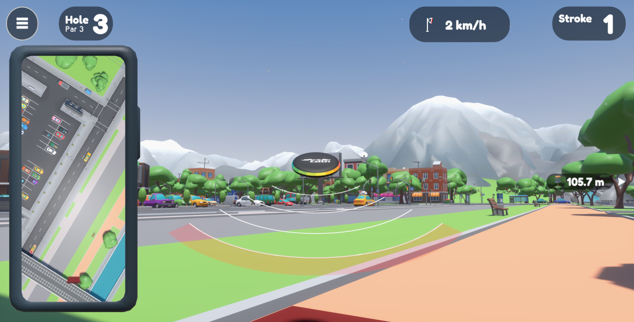 Screenshot #4 - Disc Golf City