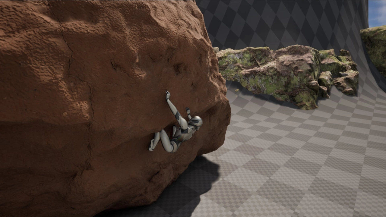 Screenshot #1 - Procedural Climbing with Control Rig UE5.4+