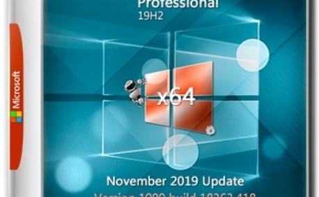 Windows 10 Pro v.1909.18363.418 OEM Октябрь 2019 by Generation2 64bit