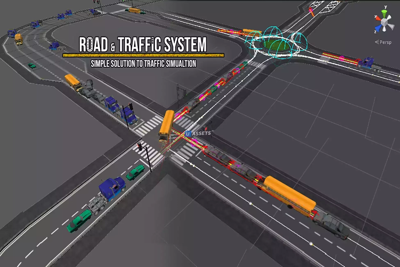 Screenshot #1 - Road & Traffic System