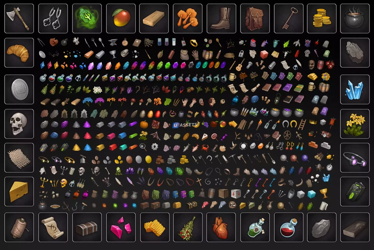 Screenshot #3 - 2000 Fantasy Icons