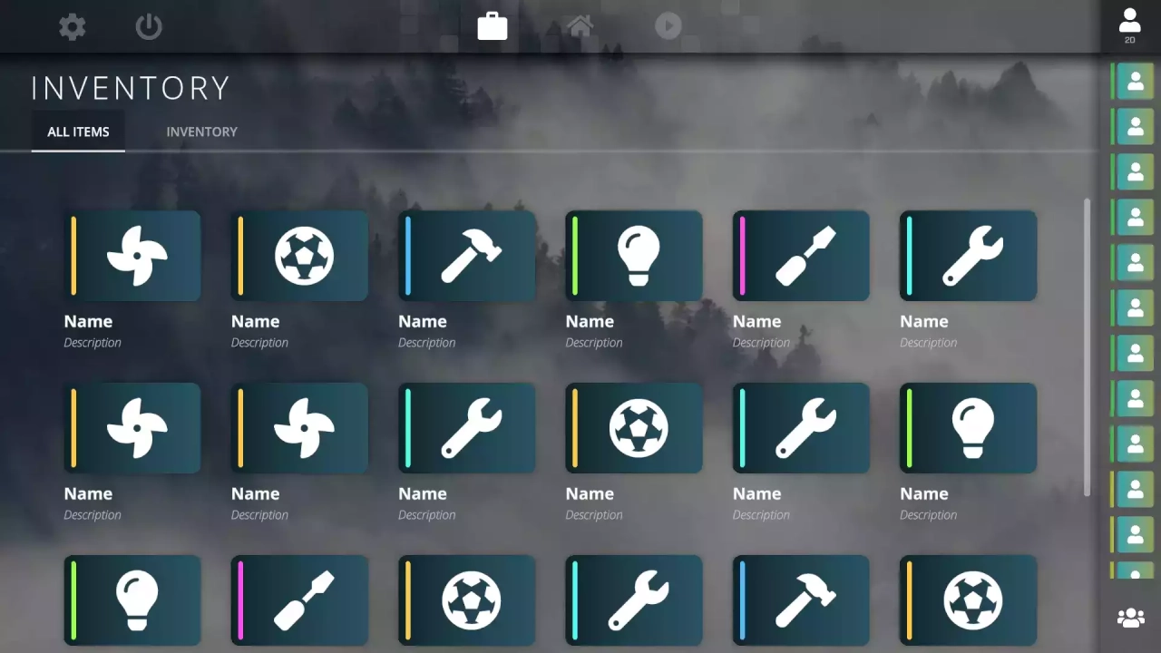 Screenshot #4 - Refine UI - Game menu
