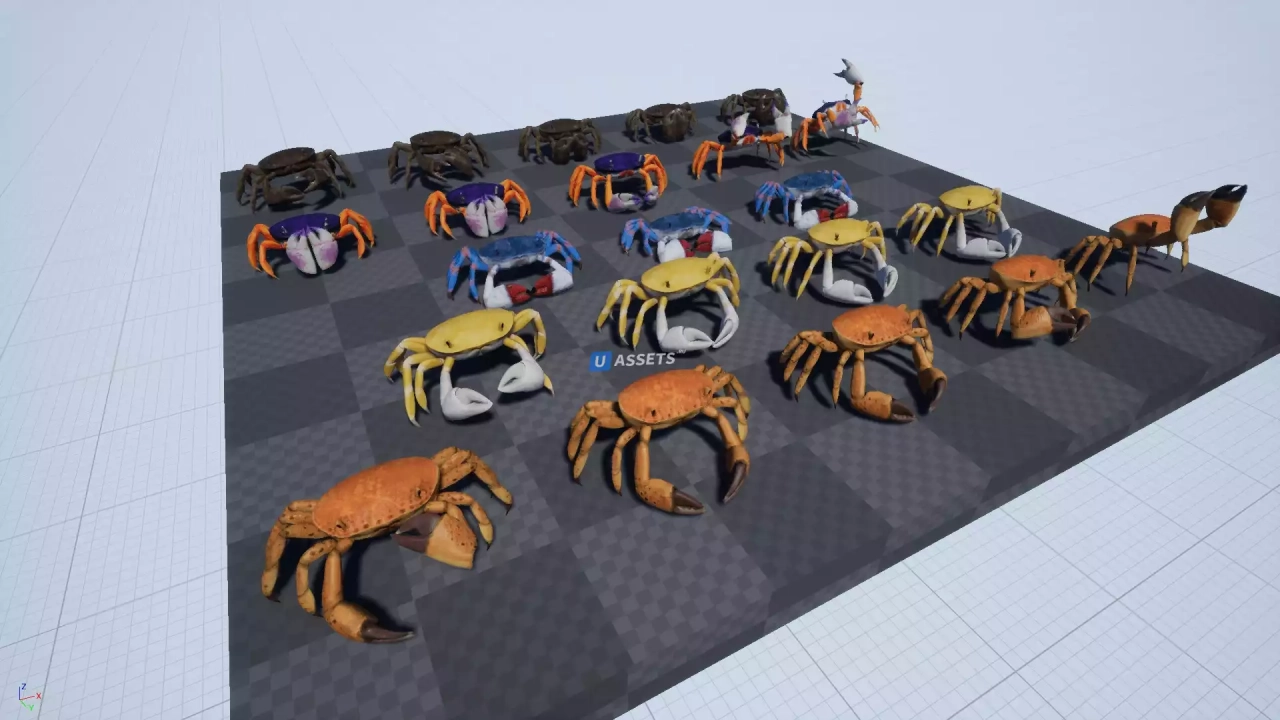 Screenshot #1 - Crab - Animated Creature