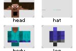 Screenshot #1 - SKIN EDITOR FOR MINECRAFT 0.9.4