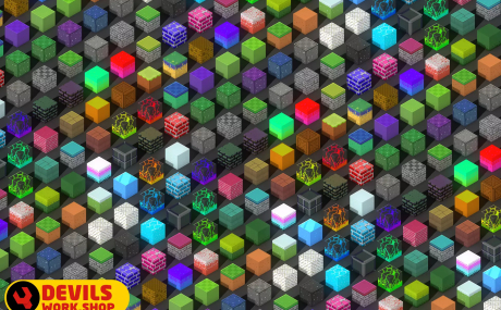 2D PixelArt - Isometric Blocks