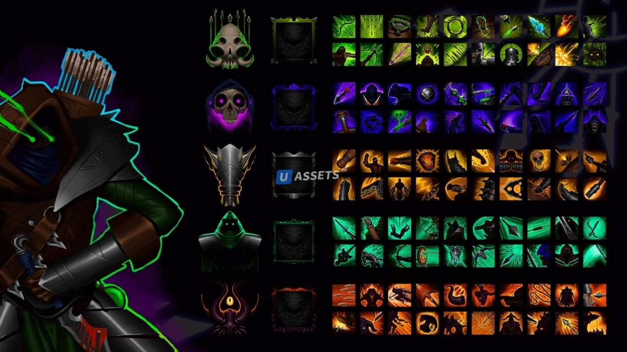 Screenshot #4 - 500 RPG Spell Icons - Fantasy