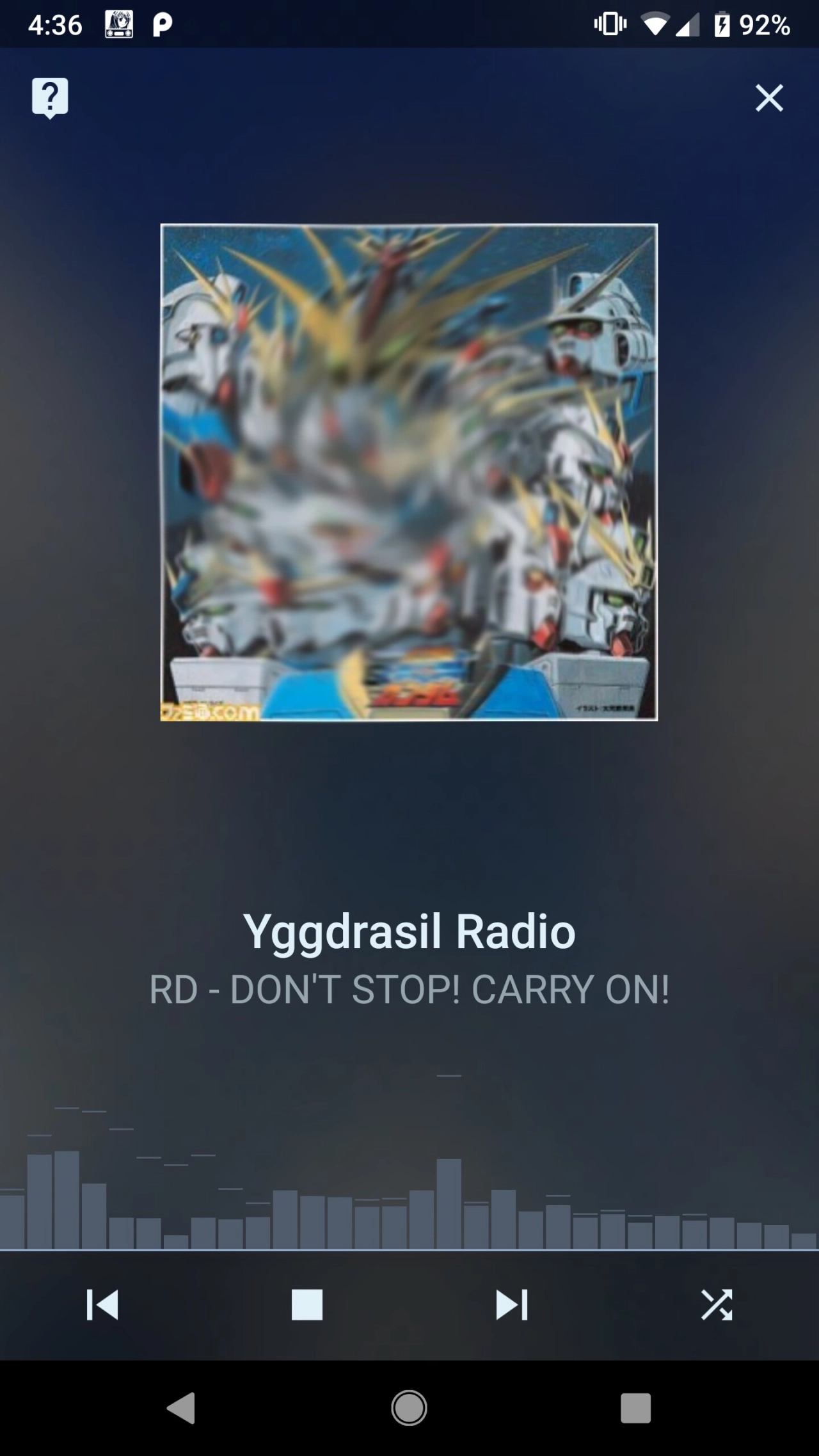 Screenshot #3 - ANIME RADIO 5.2.3