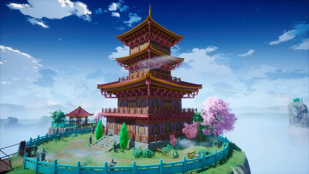 Screenshot #1 - Cartoon Stylized Oriental Fantasy Environment