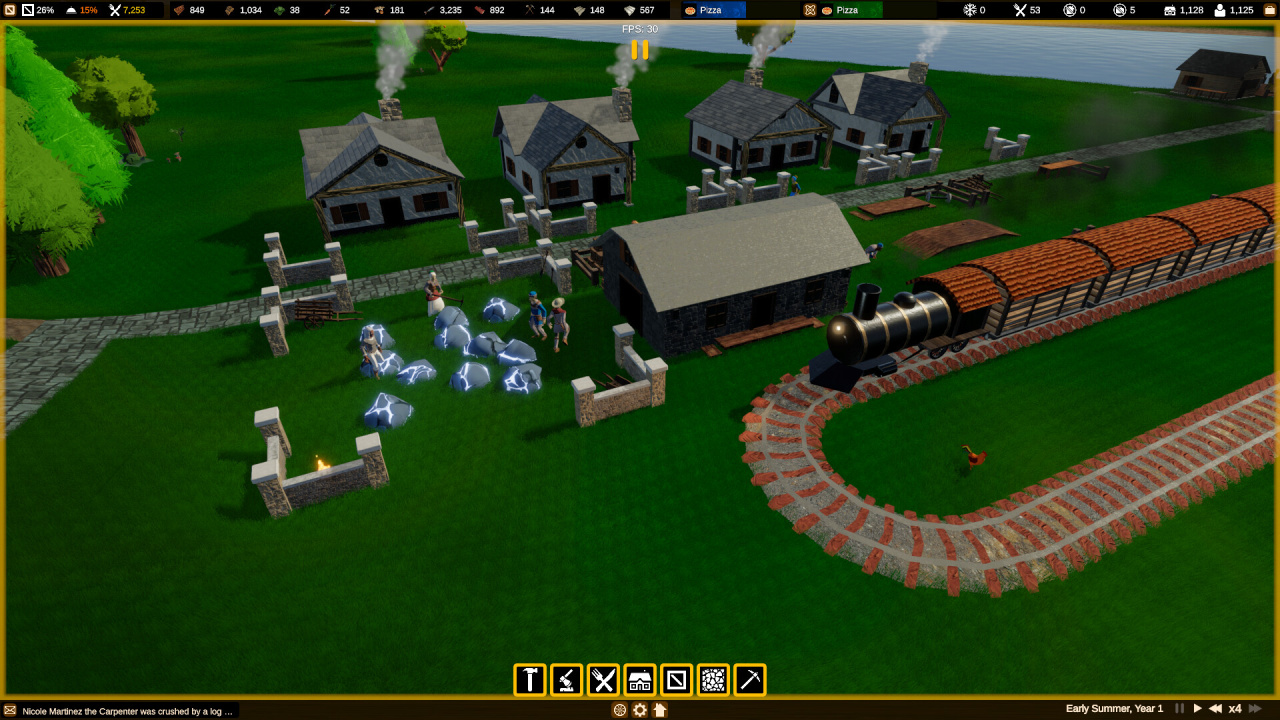 Screenshot #1 - Wildwood: A Town Building Game