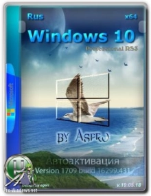 Windows 10 Pro RS3 x64 v.19.05.18 by Aspro