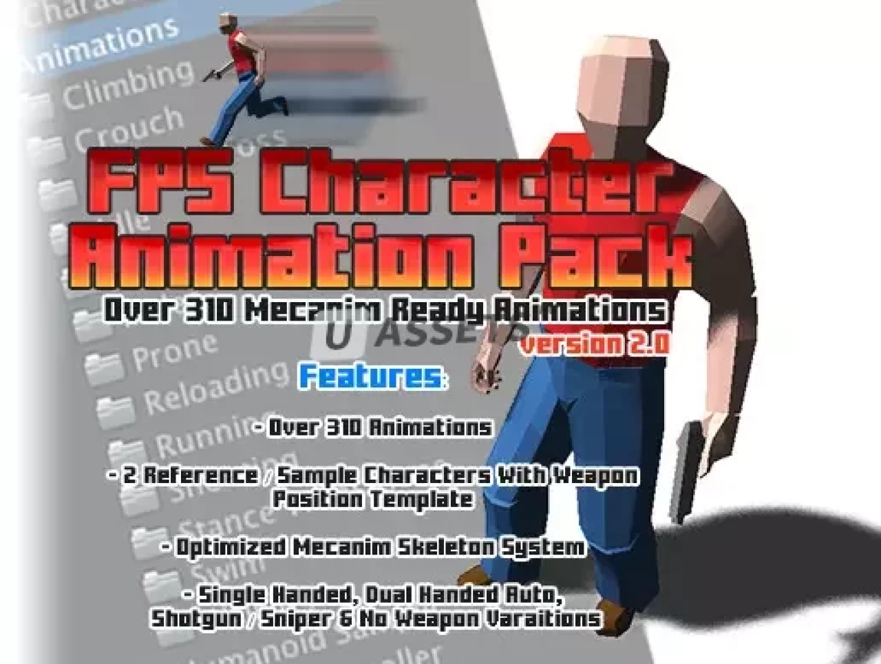 Screenshot #1 - FPS Character Animation Pack