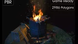 Screenshot #1 - Realistic Bonfire Type # 4 Barrel