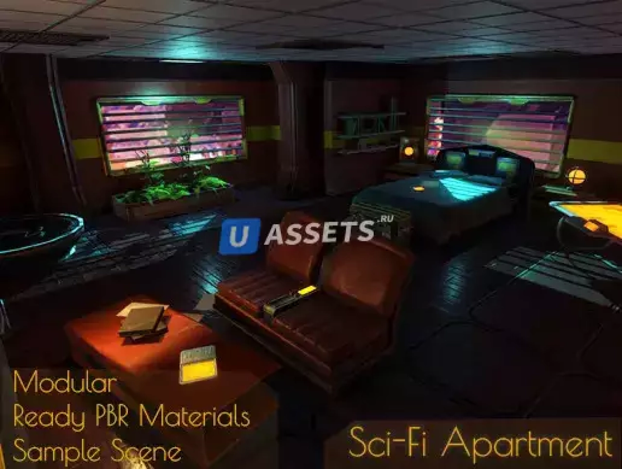 Screenshot #1 - Sci-Fi Apartment