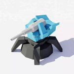Screenshot #4 - 3D Low Poly Turrets