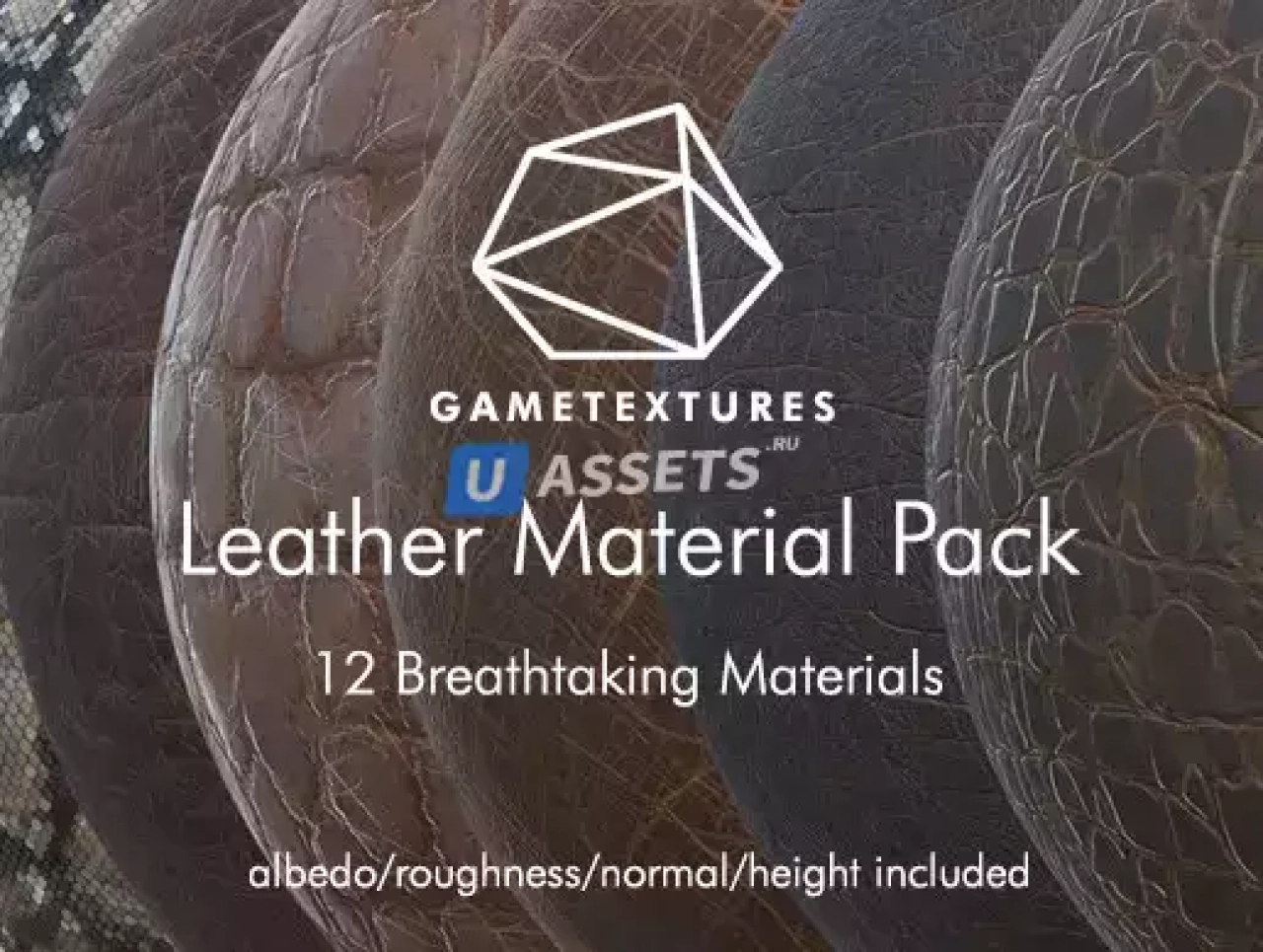 Screenshot #1 - Leather Material Pack by GameTextures