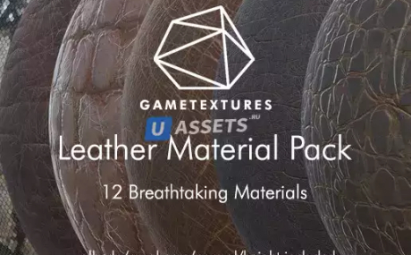 Leather Material Pack by GameTextures