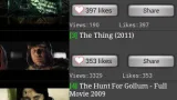 Screenshot #1 - MOVIETUBE 2.1.5