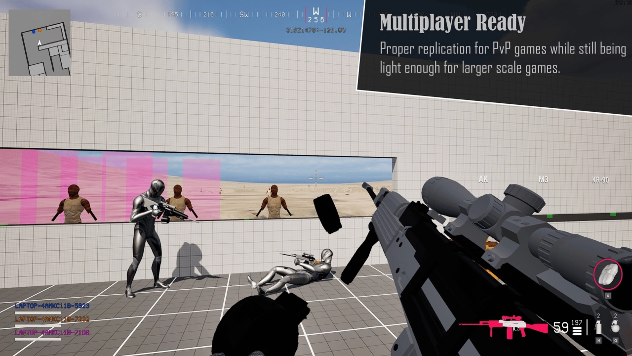 Screenshot #8 - Ultimate Multiplayer FPS Kit (UE5.5+)