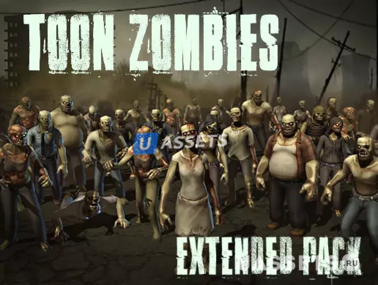 Screenshot #1 - Toon Zombies - Extended Pack