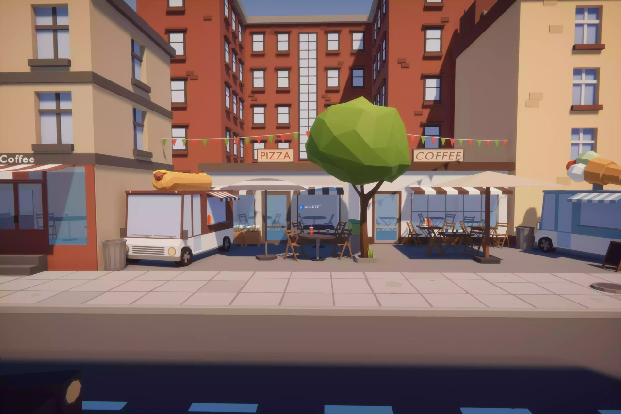 Screenshot #3 - Low Poly Megapolis