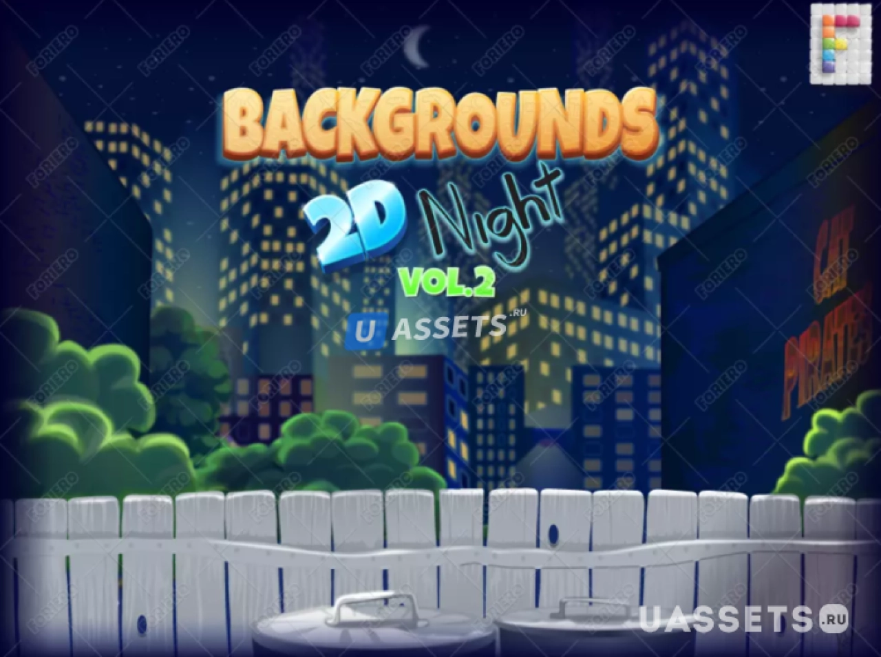 Screenshot #4 - Backgrounds 2D Vol. 2