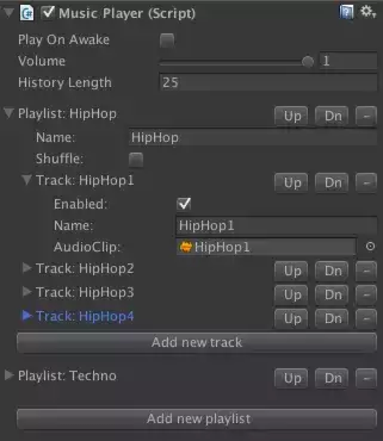 Screenshot #1 - Music Player