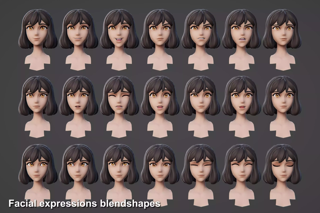 Screenshot #1 - Modular Stylized Character