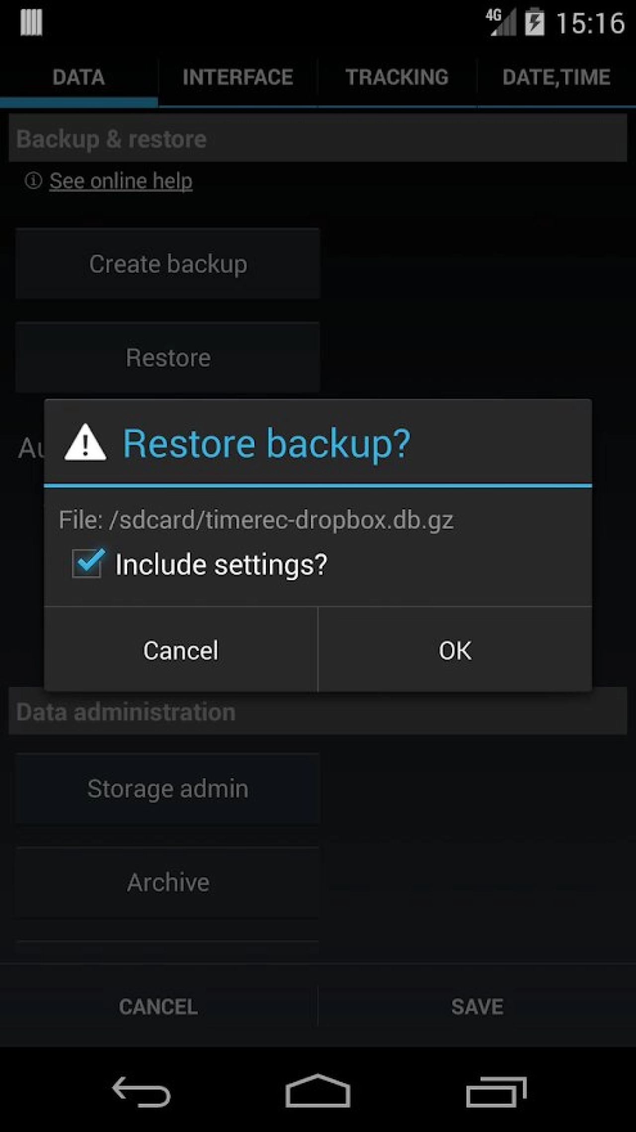 Screenshot #5 - DYNAMICG DROPBOX PLUGIN 7.90