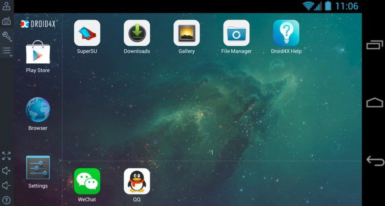 Screenshot #2 - Droid4X — Эмулятор Android для ПК