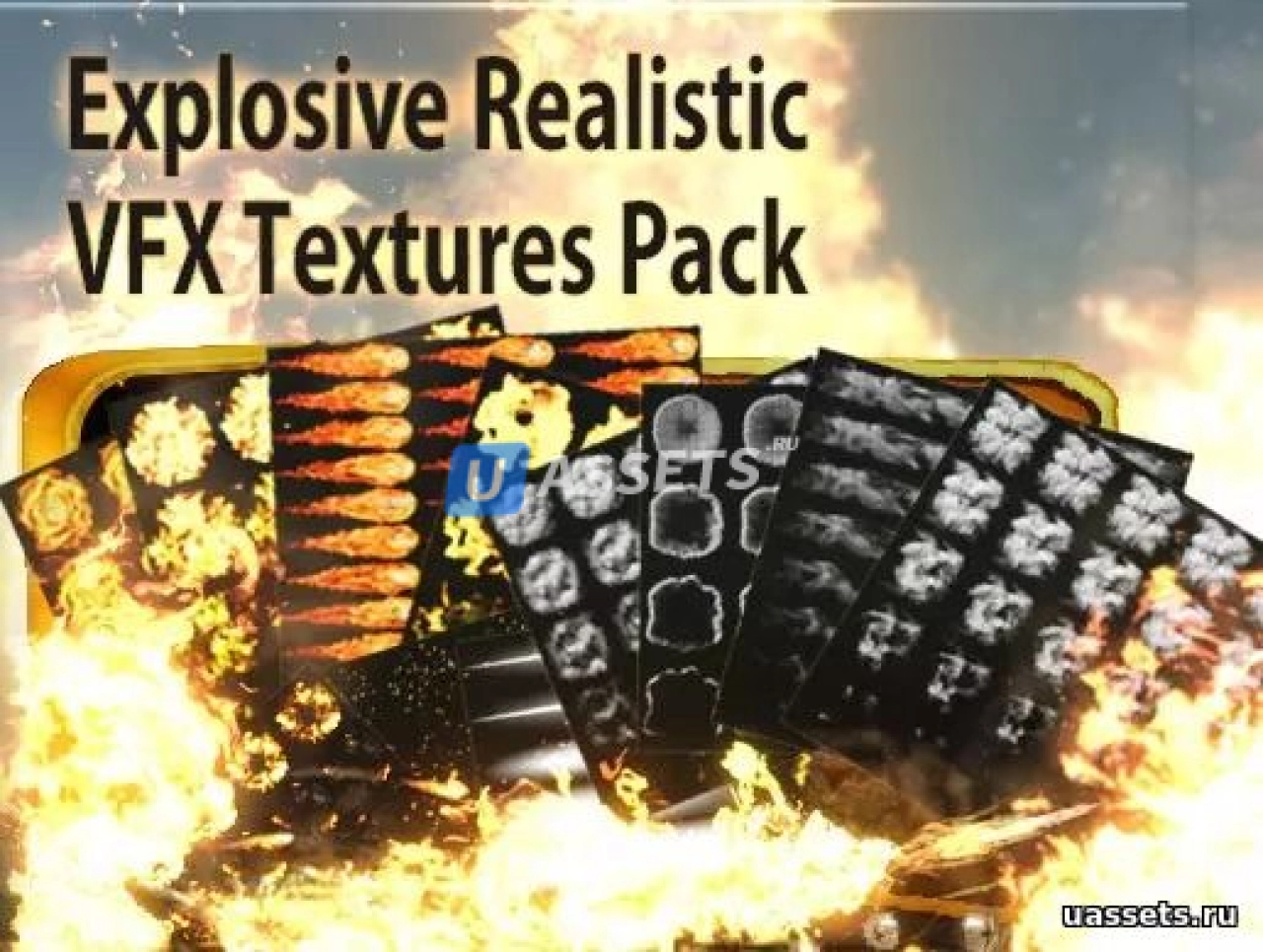 Screenshot #1 - Explosive Realistic VFX Texture Pack